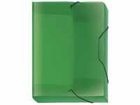 VELOFLEX Heftbox 2.5 cm DIN A4 transparent grün