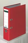 LEITZ Ordner R&uuml;ckenbreite 8 cm DIN A4 Kunststoff rot