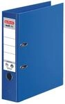 herlitz Ordner R&uuml;ckenbreite 8 cm DIN A4 Kunststoff blau