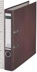 LEITZ Ordner R&uuml;ckenbreite 5.2 cm DIN A4 Kunststoff braun