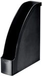 LEITZ Stehsammler Polystyrol schwarz , DIN A4