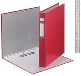 LEITZ Ringbuch 2-Ringe DIN A4 4 cm rot