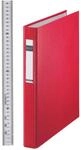 LEITZ Ringbuch 4-Ringe DIN A4 4 cm rot