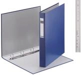 LEITZ Ringbuch 4-Ringe DIN A4 4 cm blau