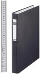 LEITZ Ringbuch 4-Ringe DIN A4 4 cm schwarz