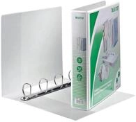 LEITZ Pr&auml;sentationsringb&uuml;cher 4-Ringe DIN A4 6.3 cm wei&szlig;