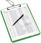 herlitz Klemmbrett DIN A4 apfel