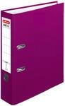 herlitz Ordner R&uuml;ckenbreite 8 cm DIN A4 Kunststoff brombeer