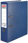 herlitz Ordner R&uuml;ckenbreite 8 cm DIN A4 Kunststoff blau