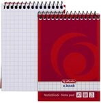 Herlitz x.book Collegeblock DIN A7 kariert rot