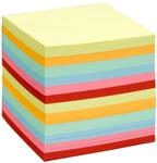 folia Notizzettel farbsortiert - 9,0 x 9,0 cm - ca. 700 Blatt