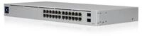 Ubiquiti UniFi Switch USW-24 managed Switch 24x 1GbE + 2x 1G SFP an Rack montierbar