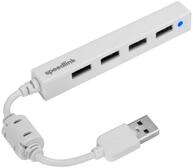 Speedlink SNAPPY SLIM USB Hub 4-Port, wei&szlig;