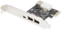 Digitus PCI Express Karte, Firewire 1394a (3+1 Port)