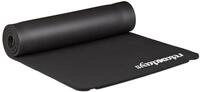 relaxdays Yogamatte schwarz 60,0 x 180,0 x 1,0