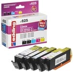 edding Druckerpatronen EDD-625 2x schwarz, cyan, magenta, gelb kompatibel zu Canon