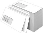MAILmedia Briefumschl&auml;ge DIN lang mit Fenster selbstklebend