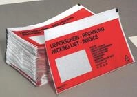 VP Lieferscheintaschen Polyethylen DIN lang