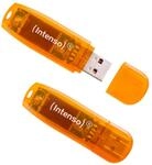 Intenso Rainbow Line 2x 64GB - orange
