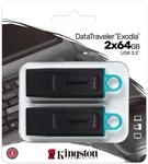 Kingston DataTraveler Exodia USB-Stick 64 GB, 2 St
