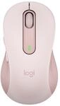 Logitech Signature M650L Large Rose Wireless Maus f&uuml;r die rechte Hand
