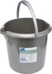 flink & sauber Putzeimer 10,0 l grau
