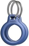 Belkin Secure Holder mit Schl&uuml;sselanh&auml;nger f&uuml;r AirTag (2er Pack), blau