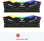 Team Group T-Force Delta RGB DDR5 Desktop Memory schwarz - 32 GB. 6.400 MHz