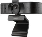 Trust Teza 4K Ultra HD Webcam - Schwarz
