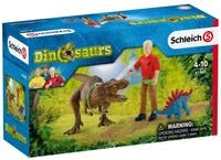 Schleich&reg; Spielfiguren-Set Dinosaurs Tyrannosaurus Rex Angriff 41465