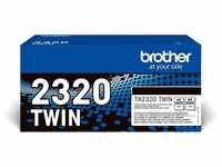 Brother TN2320TWIN, Brother TN2320 TWIN - Toner - schwarz (TN2320TWIN)