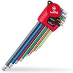 wiha Sechskantschl&uuml;ssel-Satz MagicRing&reg;leuchtend 43850 9-tlg.