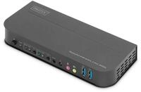 Digitus KVM Switch, 2x1 DP, DP/HDMI Out,USB 4Kx2K@60Hz