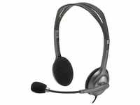 Logitech 981-000271-10, Logitech H110 Stereo Headset Flexibel anpassbar