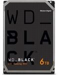 WD Black Performance Hard Drive - 6TB, 128 MB