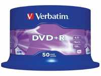 Verbatim 43550, Verbatim DVD+R 4,7GB 16x 50er Spindel 1 Pack = 50 St.