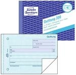 AVERY Zweckform Quittung, MwSt. separat ausgewiesen Formularbuch 306 - 2 x 50 Blatt