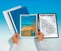 DURABLE Pr&auml;sentationshefter f&uuml;r DIN A4 &uuml;berbreit wei&szlig;