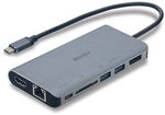 LINDY DST-Mini XT, USB C Laptop Mini Dockingstation