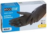 Hygostar Safe Light Einmalhandschuhe schwarz - Gr&ouml;&szlig;e M