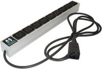 Online USV 19" USV-Steckdosenleiste 9x Kaltger&auml;te-Stecker 16A