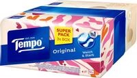 Tempo Taschent&uuml;cherbox Original, wei&szlig; 4-lagig