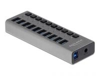 Delock - Hub - 10 x SuperSpeed USB 3.0 - Desktop