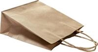 folia Tragetaschen 18,0 x 21,0 cm braun