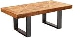 WOHNLING WL5.950 Moderner Couchtisch Braun 55 cm x 105 cm x 40 cm
