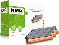 KMP Toner B-T99V cyan, magenta, gelb kompatibel zu brother TN-421C/M/Y, 3er-Set