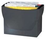 HAN H&auml;ngeregister-Box ohne Mappen Swing - schwarz