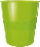 LEITZ Papierkorb WOW Duo Colour 15,0 l gr&uuml;n