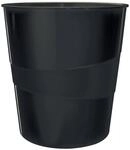 LEITZ Papierkorb 15,0 l schwarz