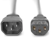 Digitus Netzkabelverl&auml;ngerung 1,8m C13/C14 schwarz